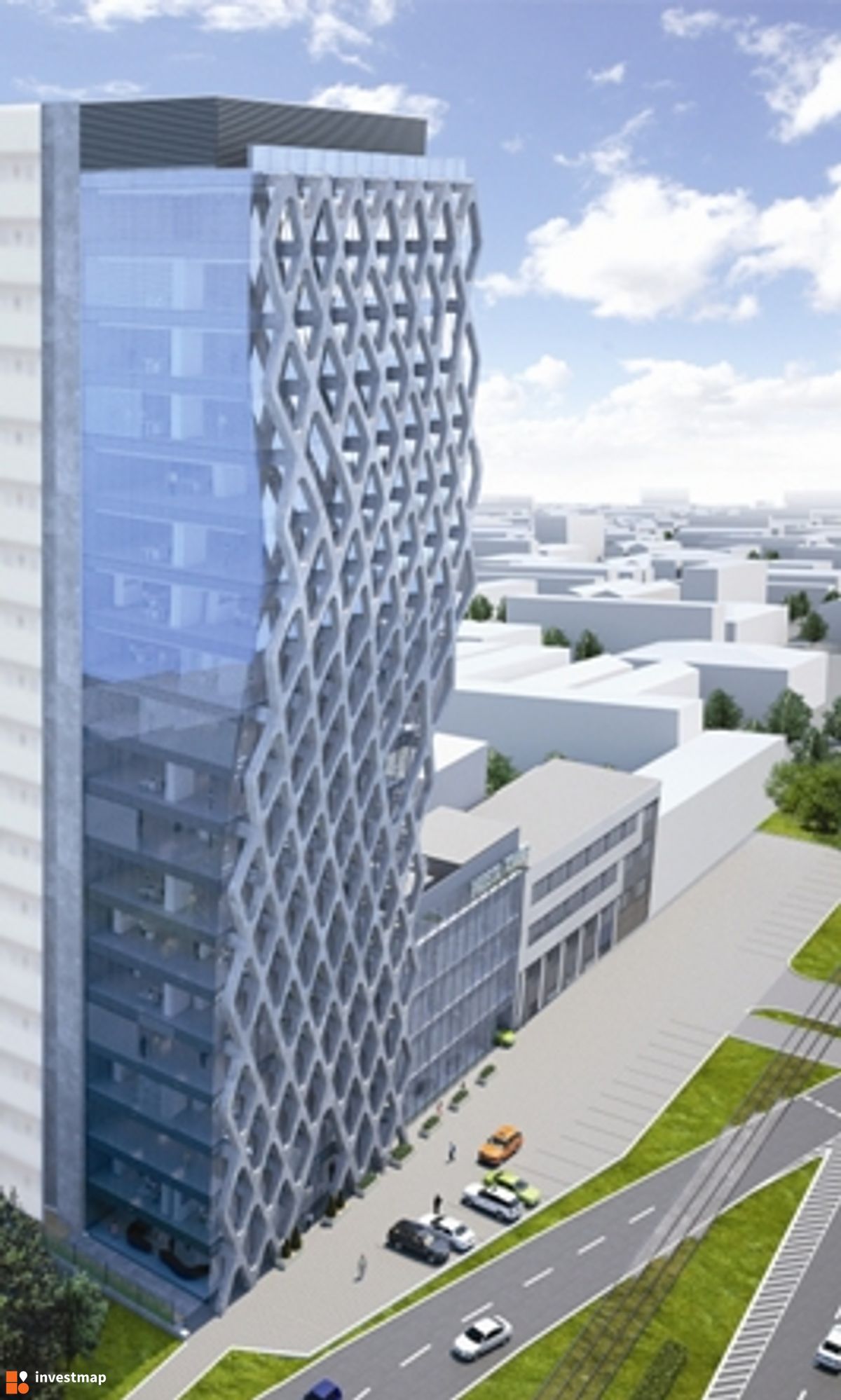 Wizualizacja Prosta Tower dodał alsen strasse 67 