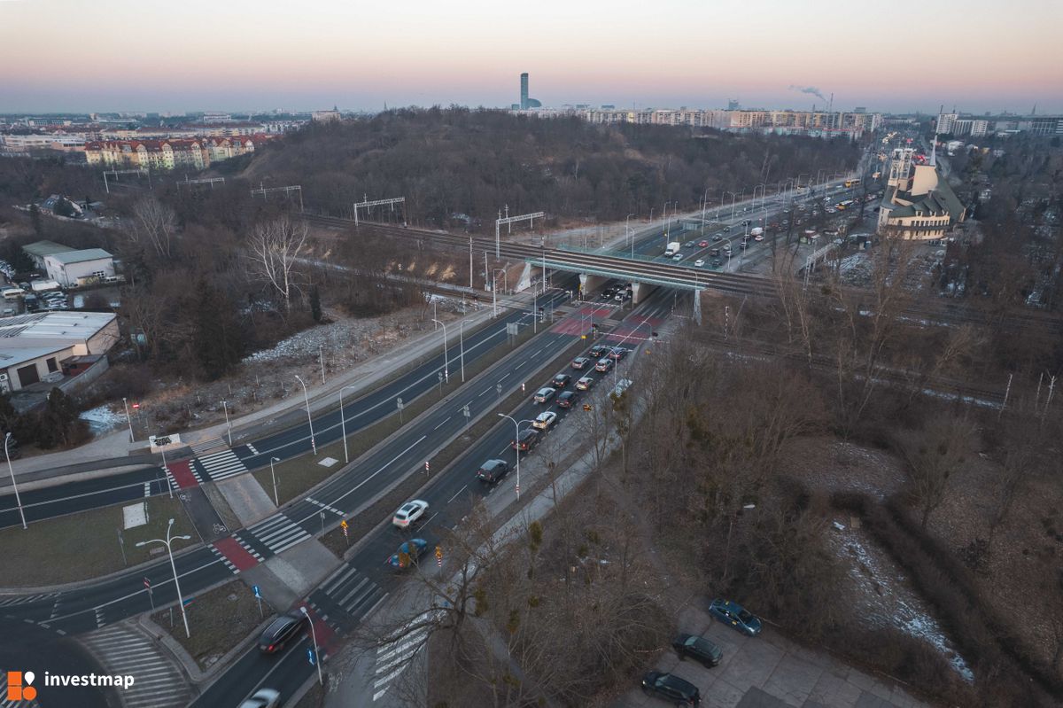 Zdjęcie Trasa tramwajowa na Jagodno fot. Jakub Zazula 