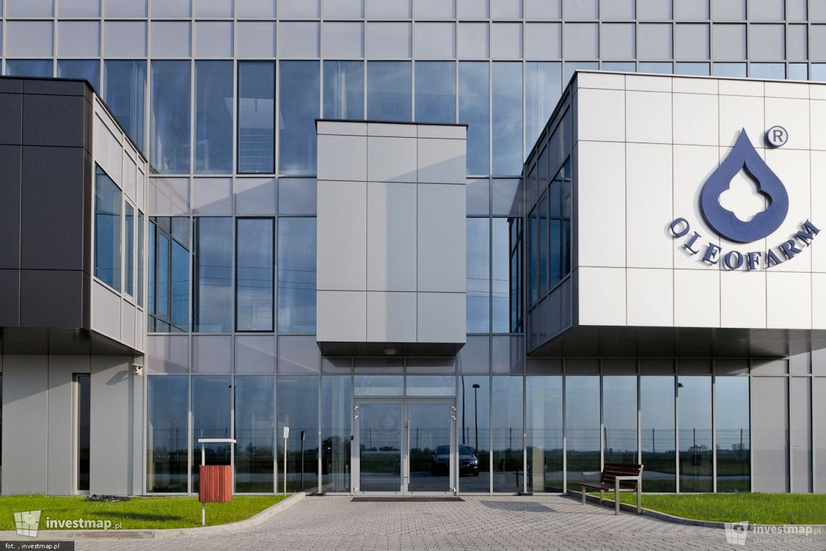 Zdjęcie [Wrocław] Oleofarm - Hala produkcyjna z budynkiem biurowym 