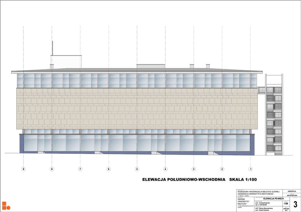 Wizualizacja [Gdańsk] Biblioteka Główna Gdańskiego Uniwersytetu Medycznego dodał agson899 