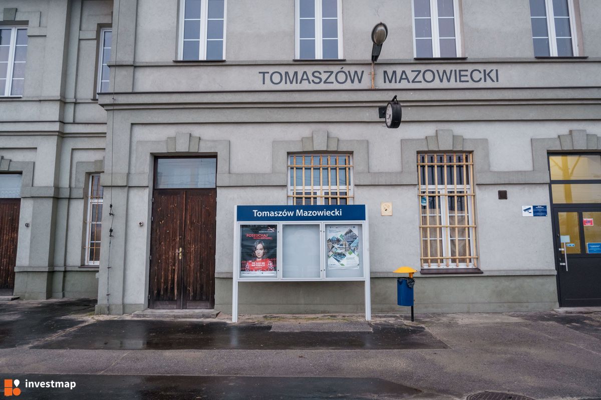 Zdjęcie Dworzec PKP w Tomaszowie Mazowieckim (modernizacja) fot. Jakub Zazula 