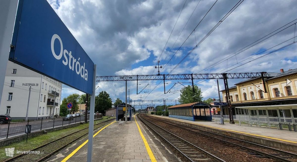 Zdjęcie Przebudowa stacji kolejowej Ostróda fot. Orzech 