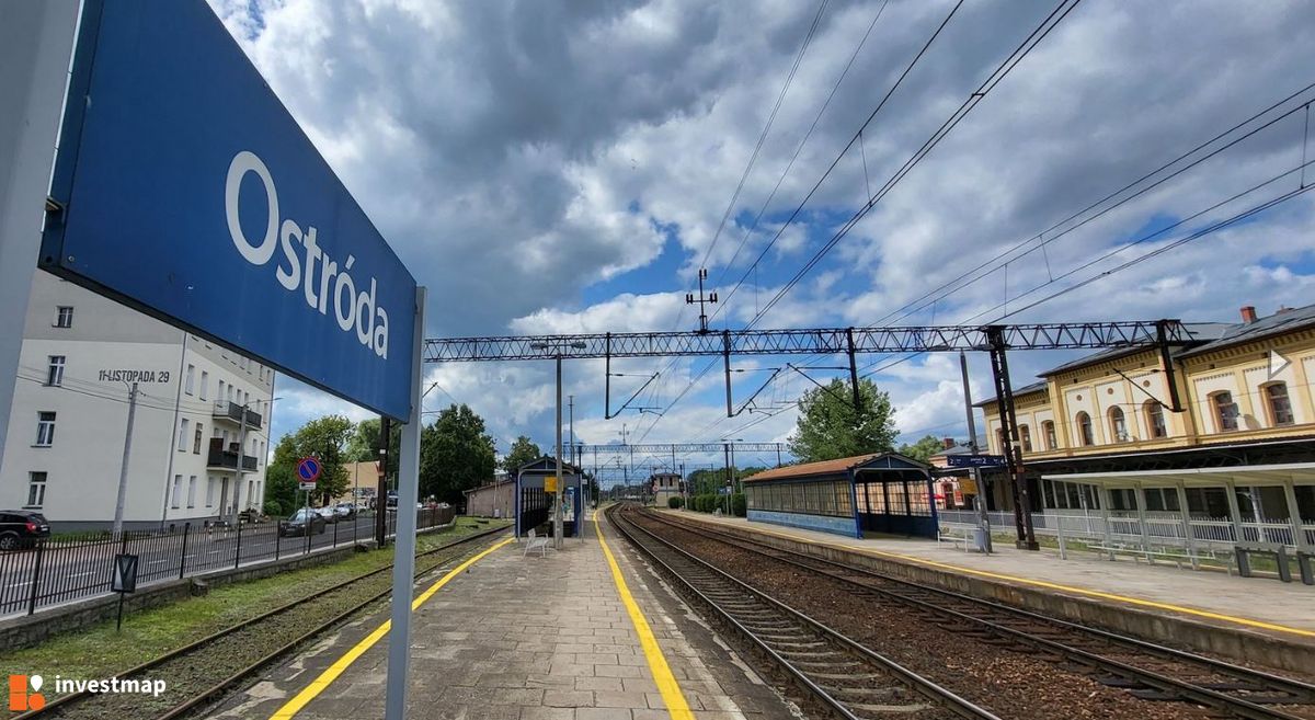 Zdjęcie Przebudowa stacji kolejowej Ostróda fot. Orzech 