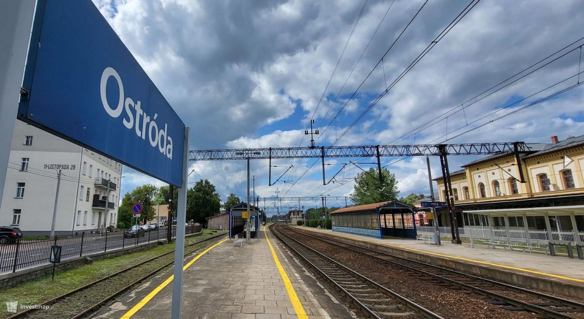 Za ćwierć miliarda złotych modernizowana jest stacja kolejowa Ostróda 