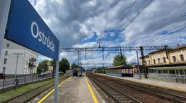 Za ćwierć miliarda złotych modernizowana jest stacja kolejowa Ostróda [FILM]