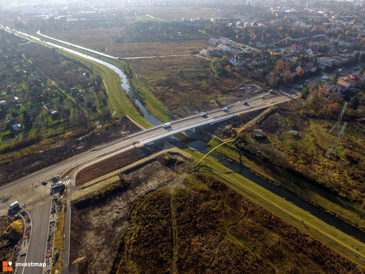 Zdjęcie [Wrocław] Połączenie Krzyki-Oporów (Most na Ślęzie w ciągu ul. Racławickiej i Al. Piastów) 