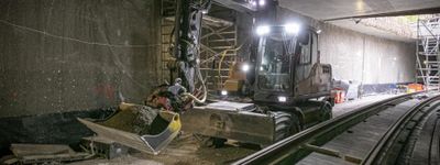 Tunel tramwajowy na Ochocie już połączony z Dworcem Zachodnim [FILM+ZDJĘCIA]
