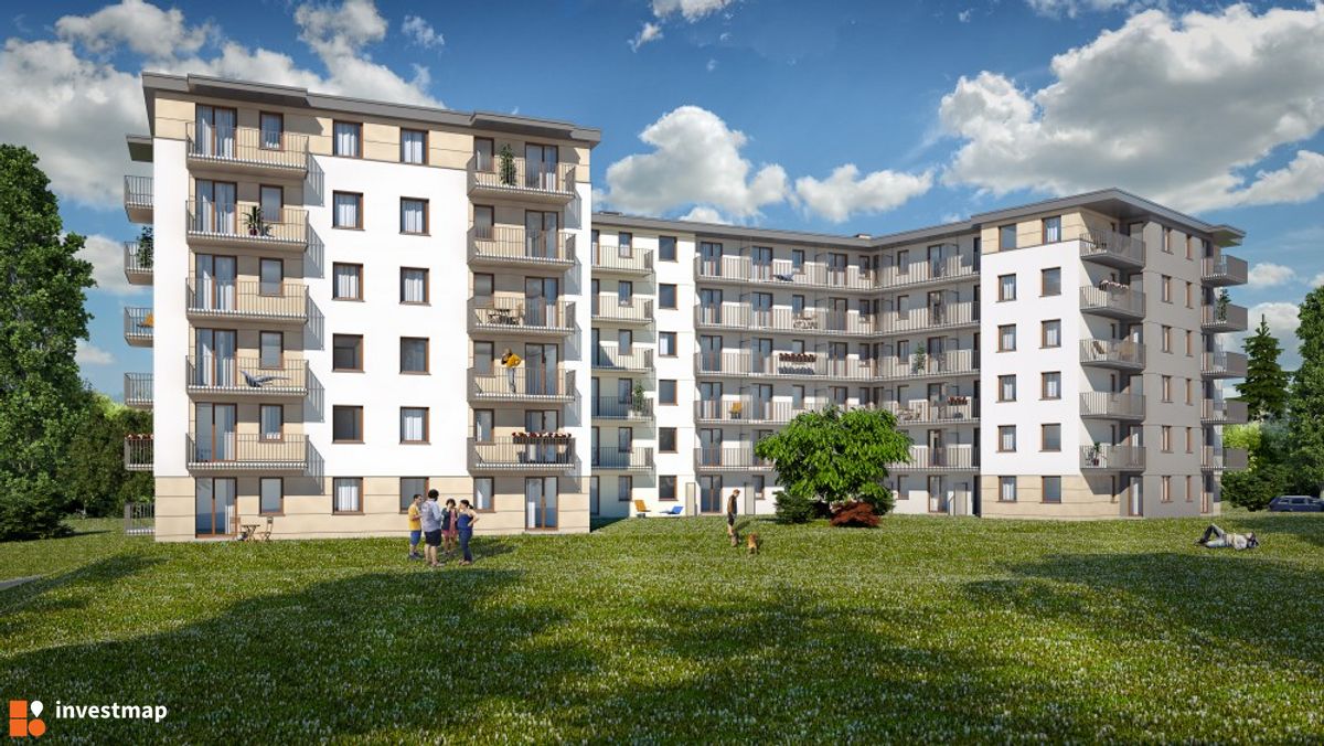 Wizualizacja [Kraków] Budynek wielorodzinny "Apartamenty Wyszyńskiego" dodał Damian Daraż 