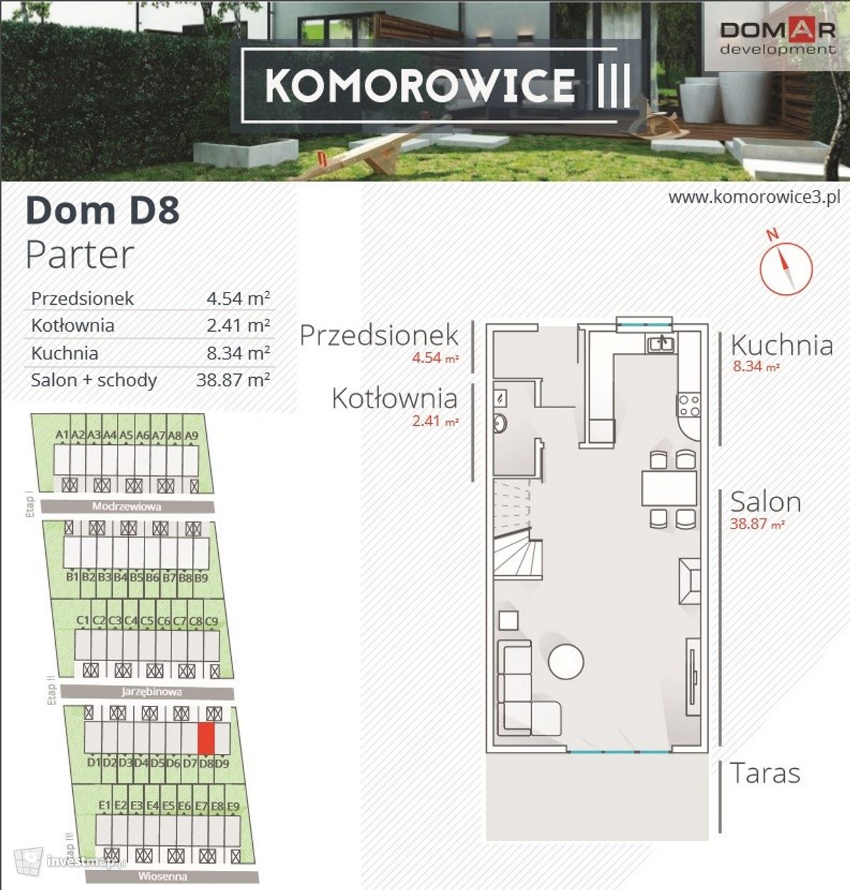 Wizualizacja [Karwiany] Osiedle "Komorowice III" dodał Domar Development 