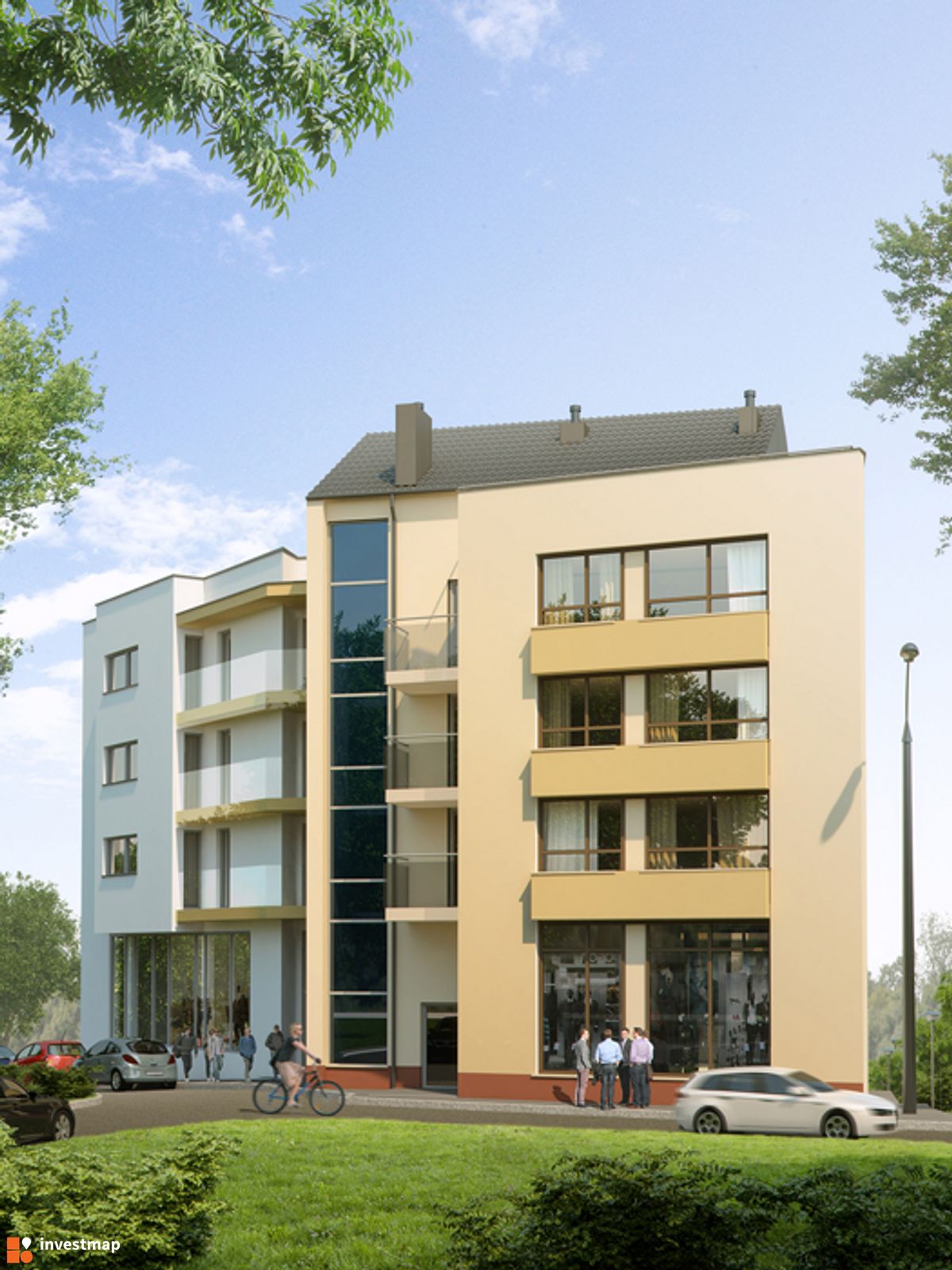 Wizualizacja [Lublin] Budynek wielorodzinny, ul. Dolna Panny Marii 56 dodał bista 