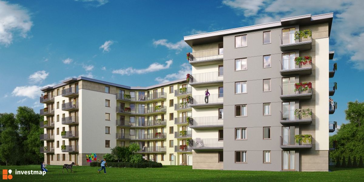 Wizualizacja [Kraków] Budynek wielorodzinny "Apartamenty Wyszyńskiego" dodał Damian Daraż 