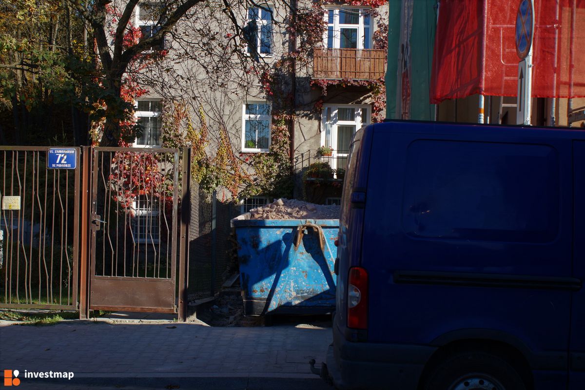 Zdjęcie [Kraków] Remont, ul. Zamoyskiego 74 fot. Damian Daraż 