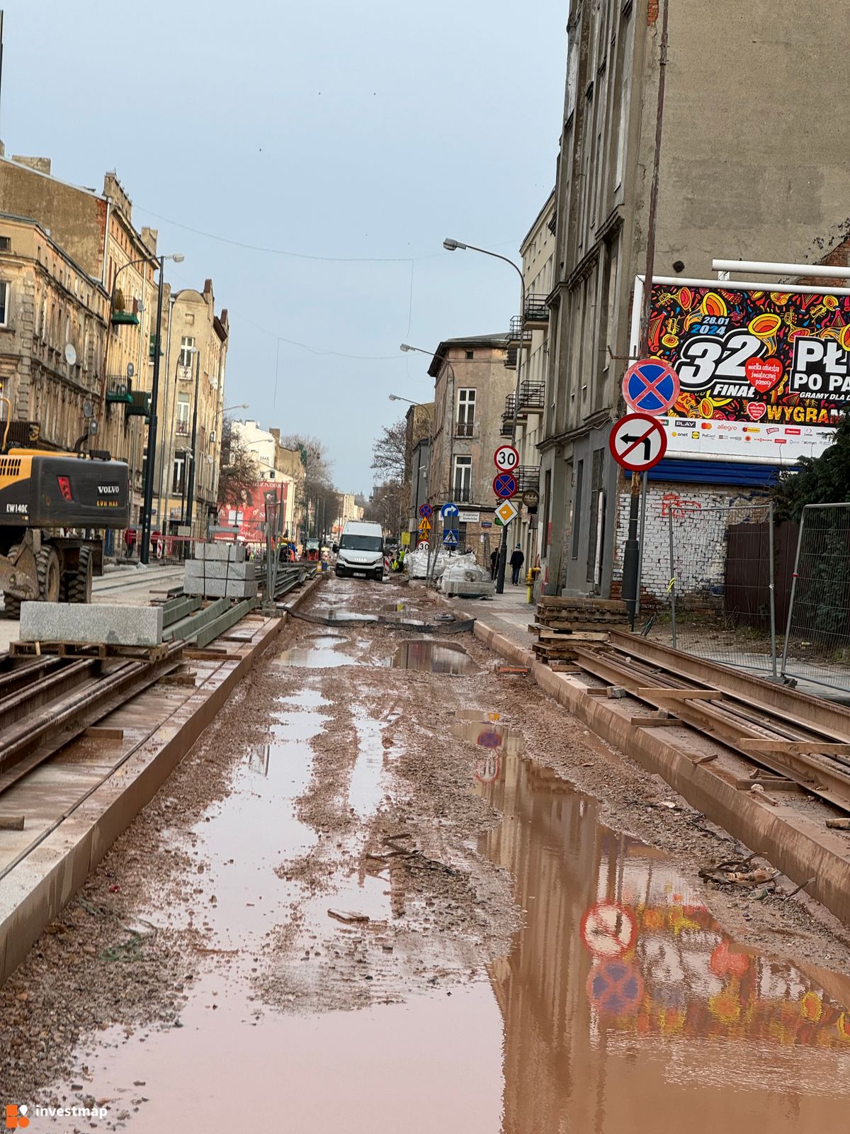 Zdjęcie Remont ul. Przybyszewskiego fot. Jan Augustynowski