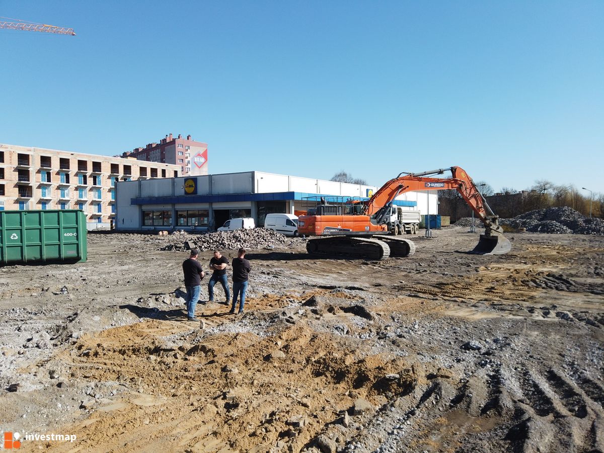 Zdjęcie Lidl, ul. Okulickiego fot. Damian Daraż 