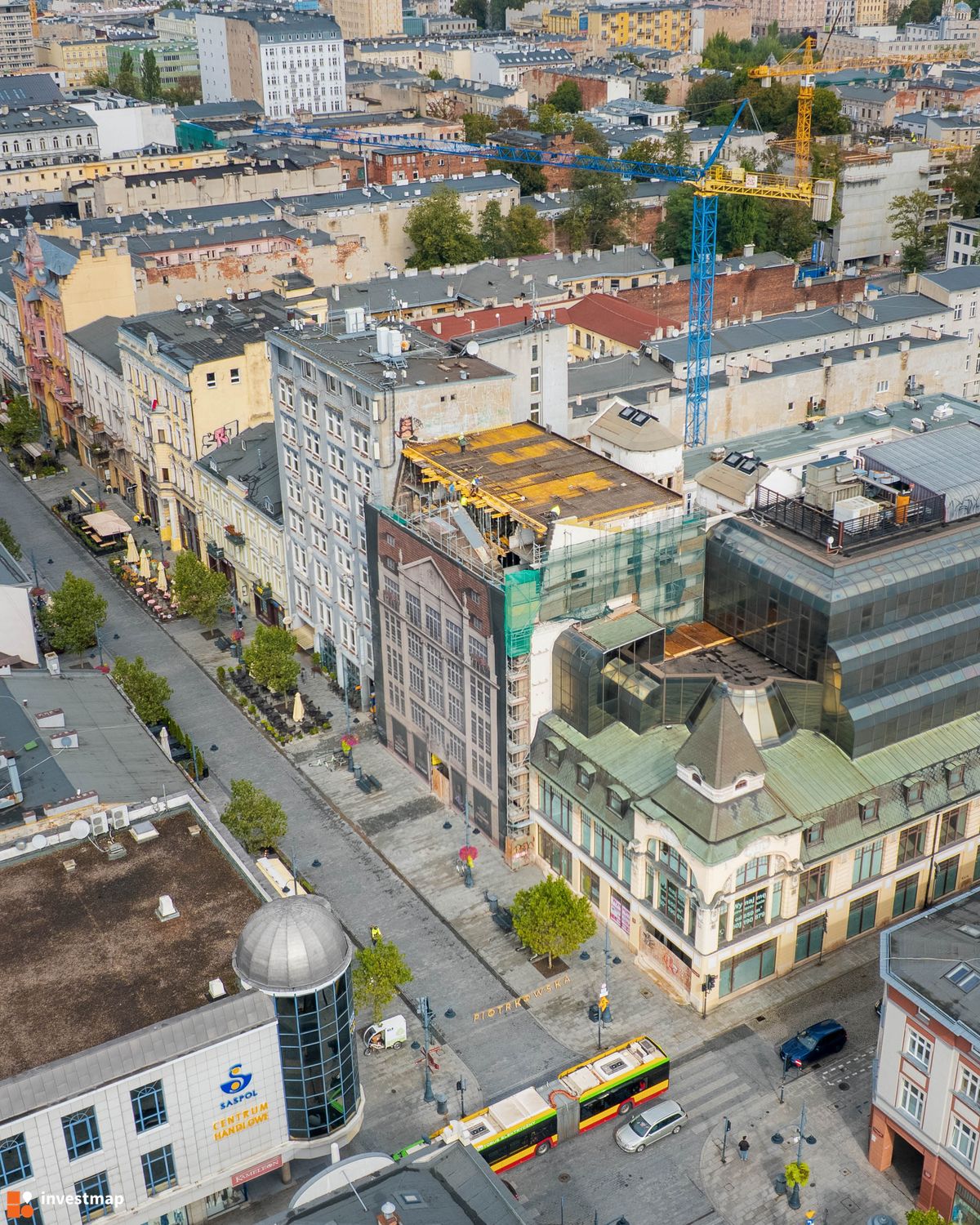 Zdjęcie Apartamentowiec, ul. Piotrkowska 96 fot. Jakub Zazula 