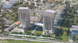Jest zgoda na budowę nowego, wielkiego osiedla w Kielcach z dwoma wieżowcami [WIZUALIZACJE]
