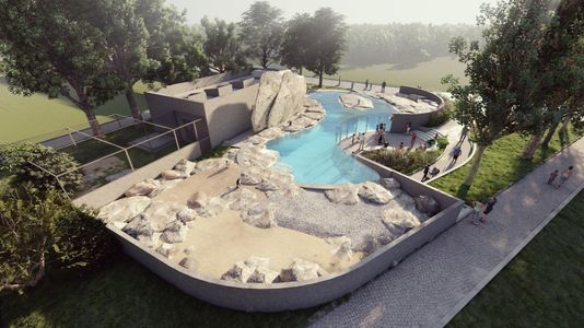 Nowy dom dla pingwinów w Warszawskim ZOO [WIZUALIZACJE]