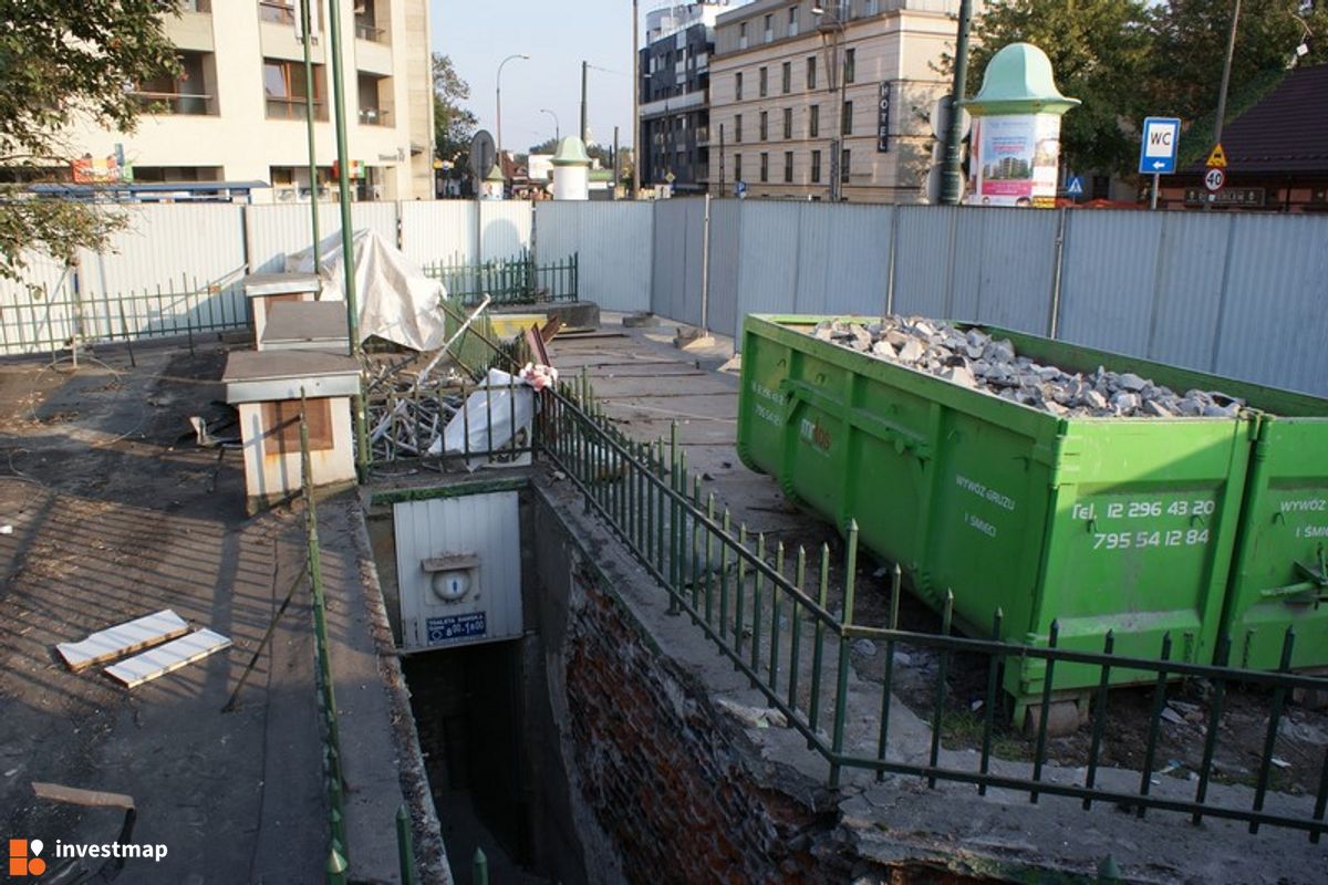 Zdjęcie [Kraków] Przebudowa Szaletu Miejskiego, ul. Kościuszki fot. Damian Daraż 