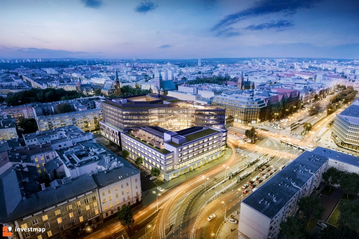 Wizualizacja Kompleks biurowo-konferencyjno-hotelowy "Posejdon" dodał Jan Hawełko 