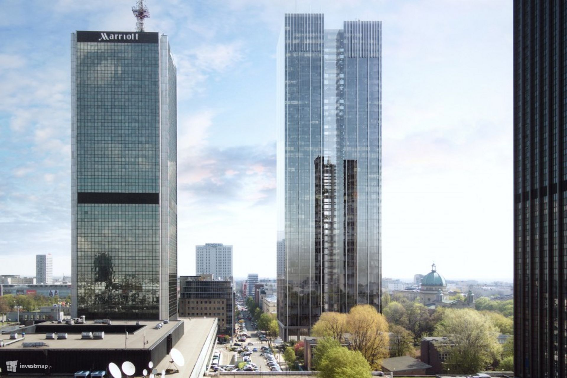 O krok bliżej do rozpoczęcia budowy 170-metrowego biurowca Roma Tower w centrum Warszawy 