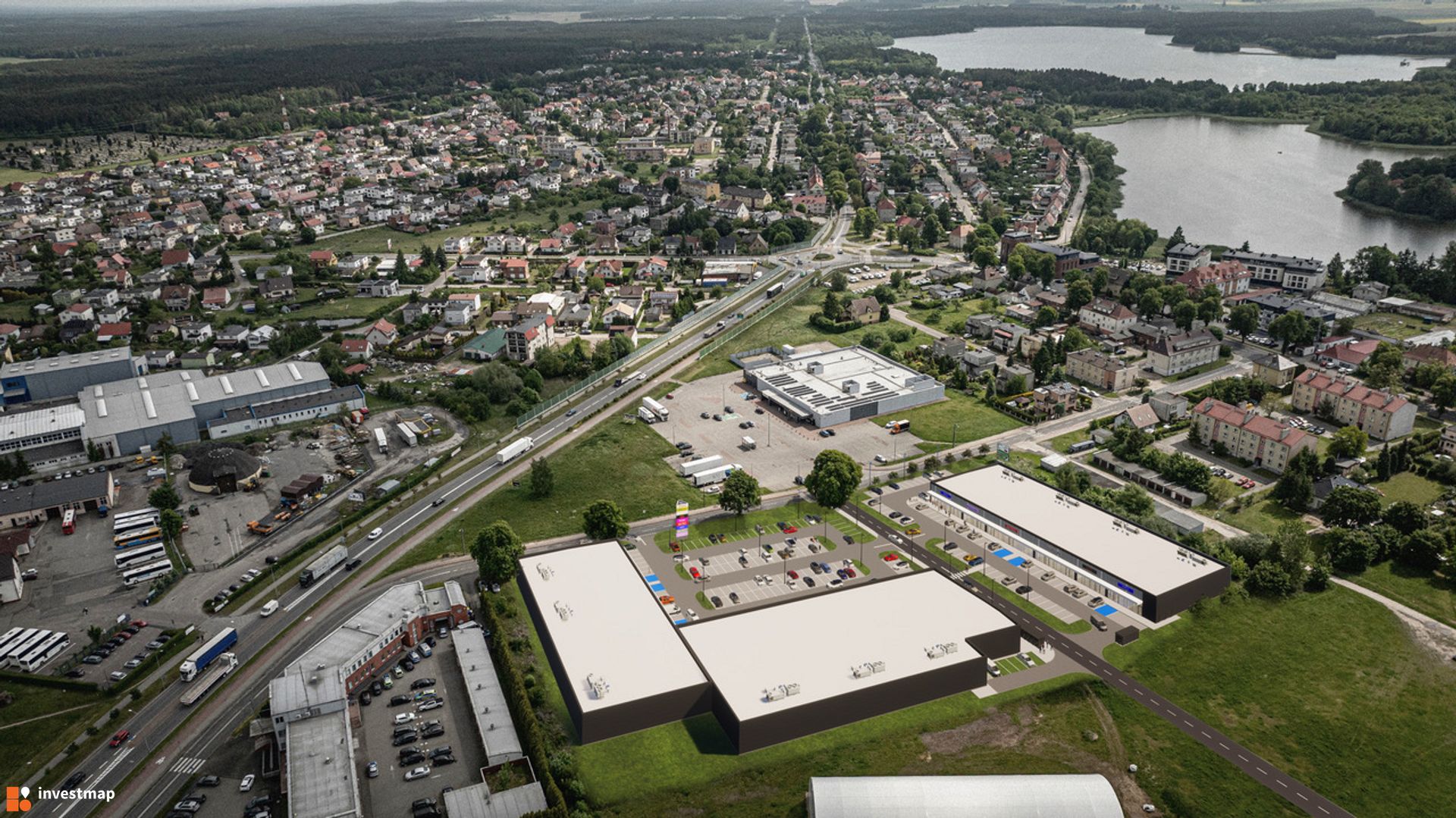 Park handlowy Człuchów