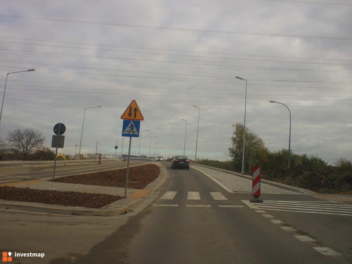 Zdjęcie [Wrocław] Połączenie Krzyki-Oporów (Most na Ślęzie w ciągu ul. Racławickiej i Al. Piastów) fot. Orzech 