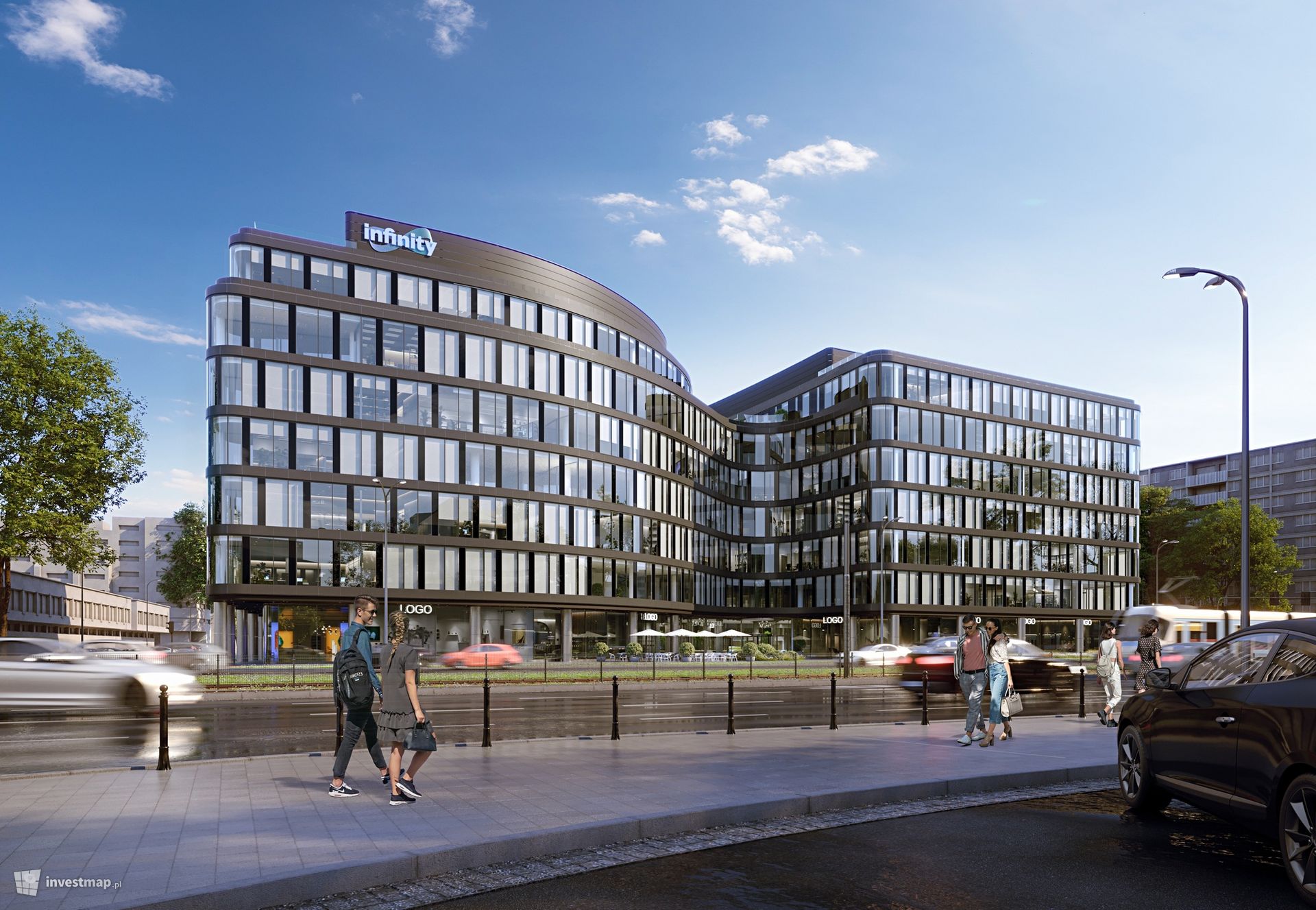 W samym centrum Wrocławia powstaje nowy biurowiec Infinity 