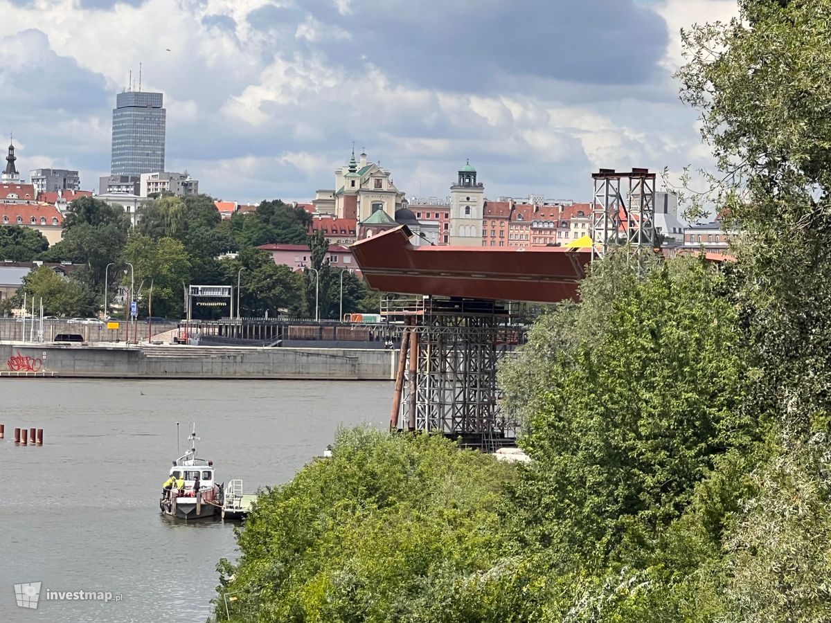 Zdjęcie Most pieszo-rowerowy przez Wisłę fot. Jan Augustynowski