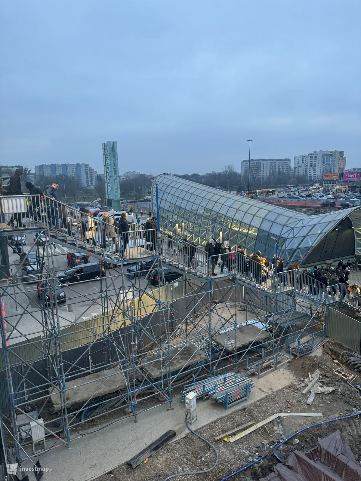 Zdjęcie Dworzec Warszawa Zachodnia (remont i przebudowa) fot. Jan Augustynowski