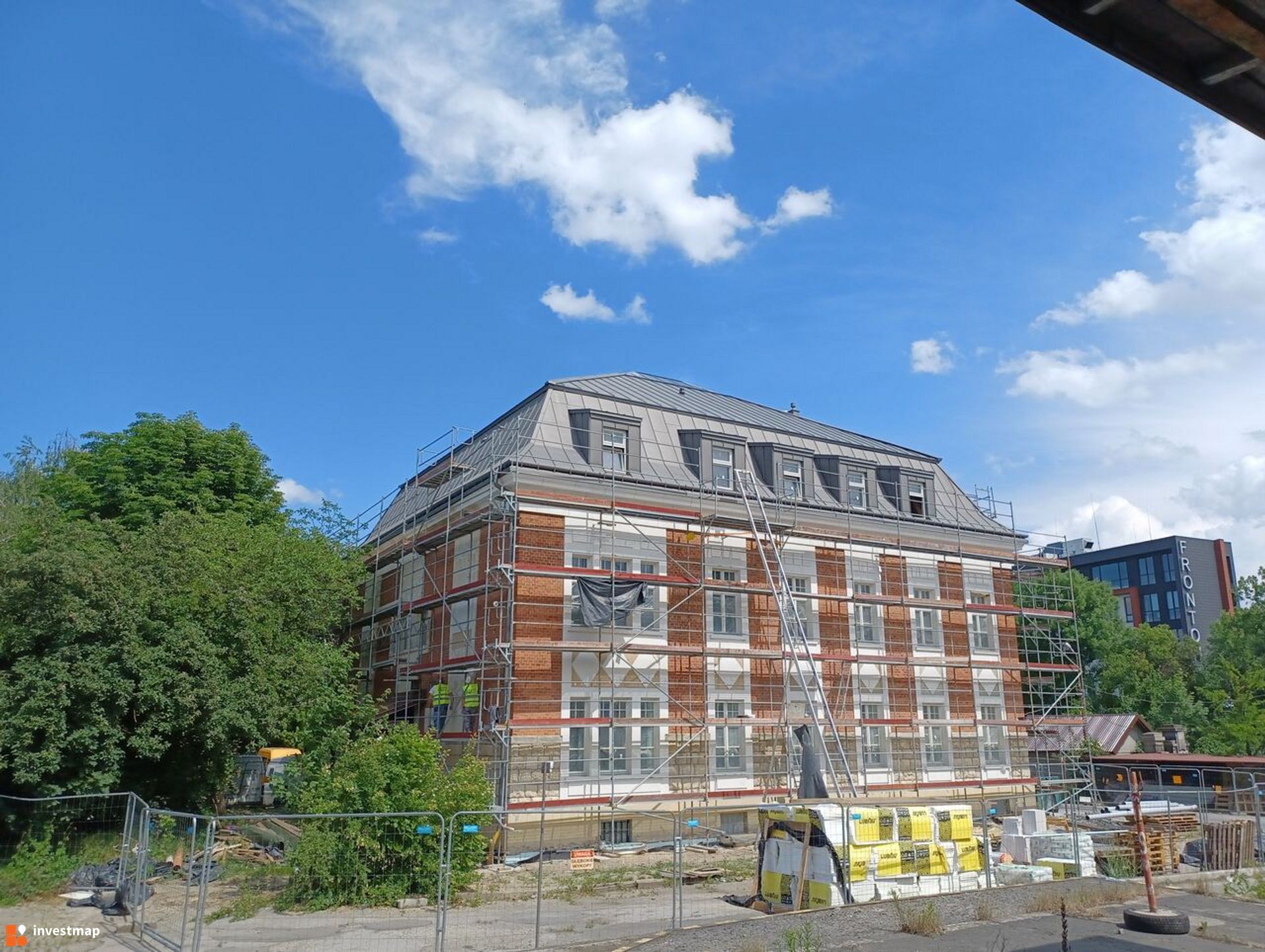 Remont kamienicy PKP Kraków