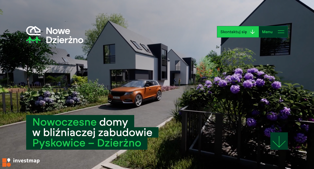 Wizualizacja Osiedle domów jednorodzinnych "Nowe Dzierżno" 