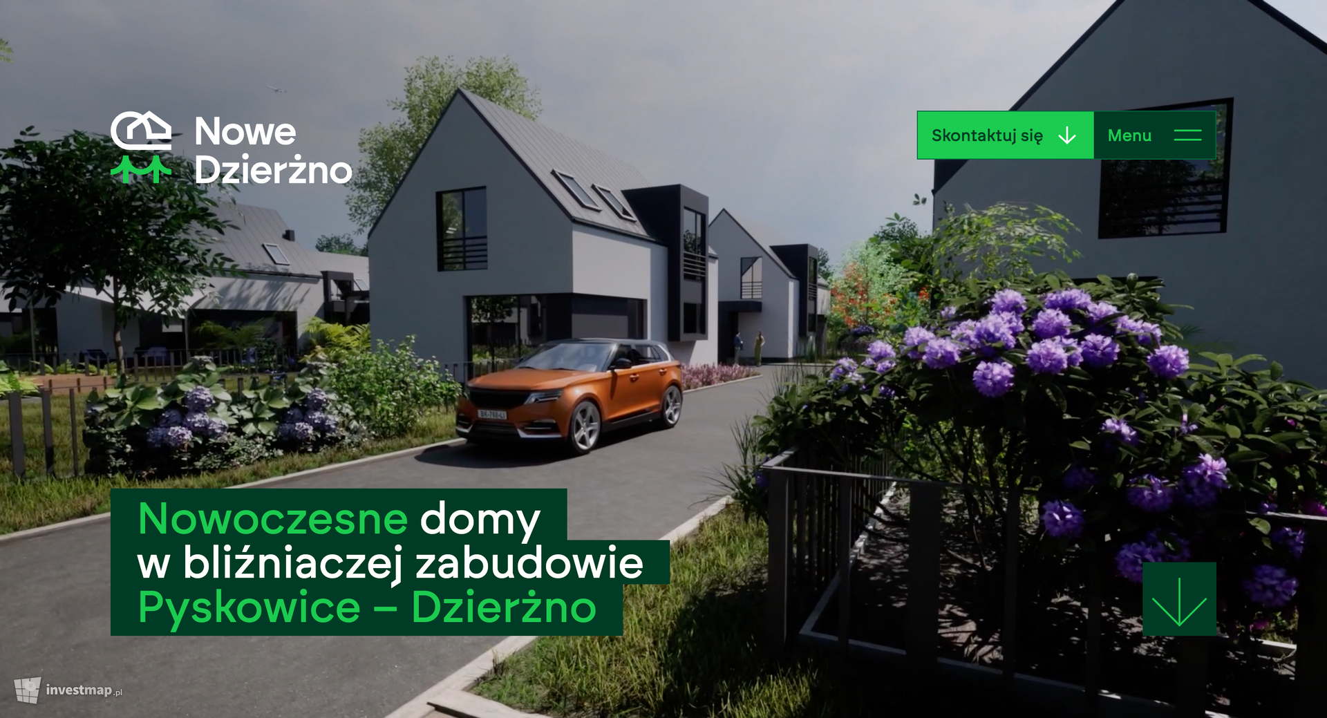 Osiedle domów jednorodzinnych NOWE DZIERŻNO