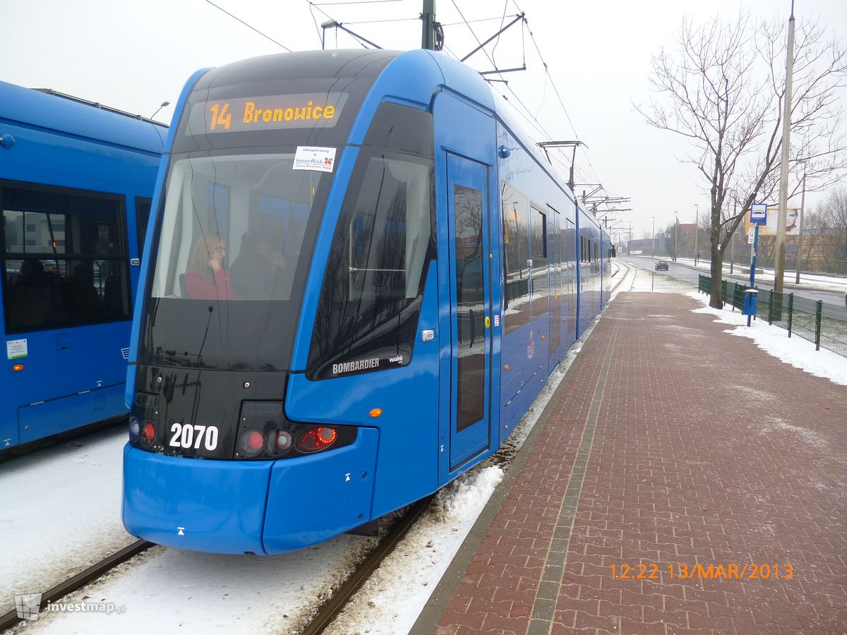 Zdjęcie [Kraków] Linia tramwajowa na Ruczaj fot. Damian Daraż 