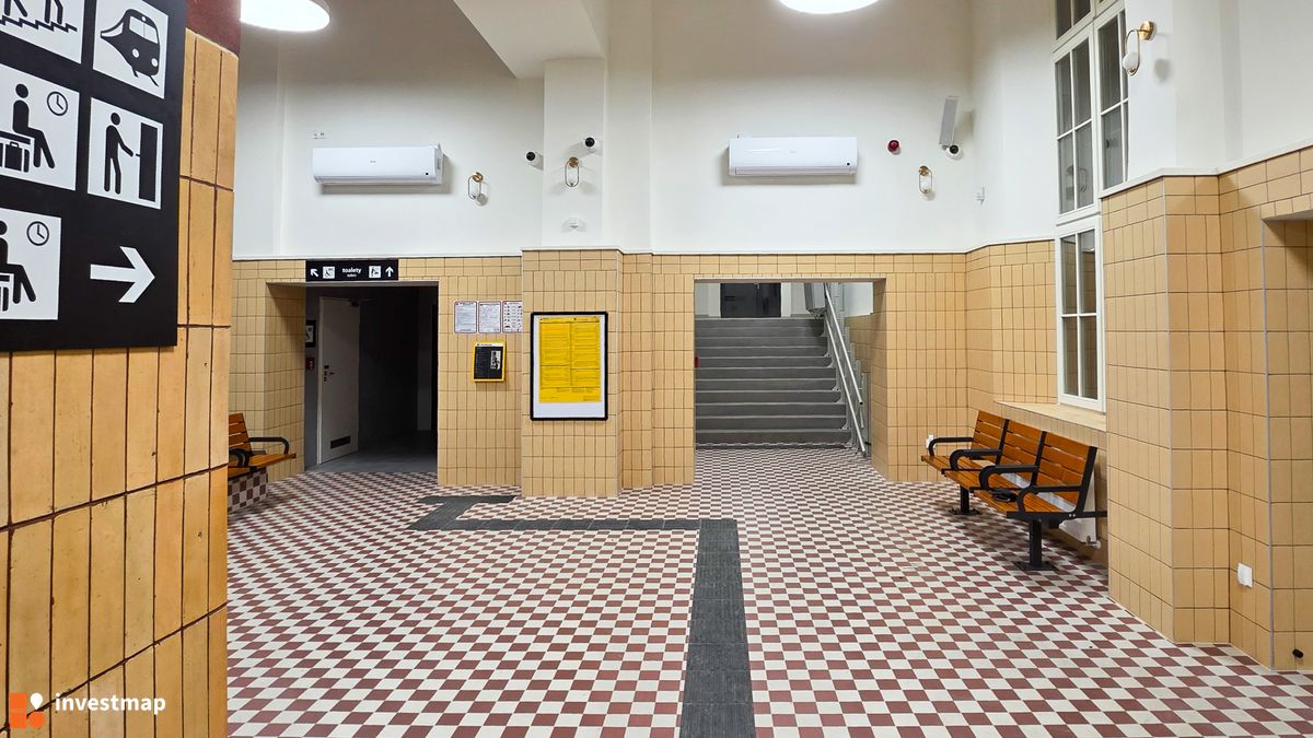 Zdjęcie Remont dworca kolejowego Toruń Miasto fot. Wojciech Jenda