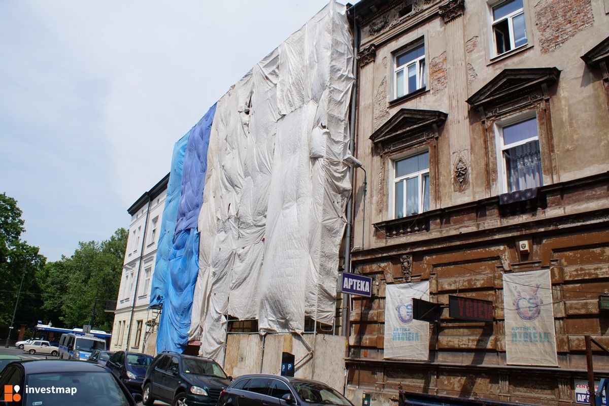 Zdjęcie [Kraków] Remont Kamienicy, ul. Strzelecka 19 fot. Damian Daraż 