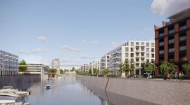 City Port – zaprezentowano nową koncepcję zabudowy Portu Miejskiego we Wrocławiu [WIZUALIZACJE]