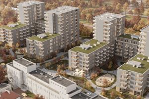 W Warszawie powstanie nowe, duże osiedle mieszkań miejskich [WIZUALIZACJE]