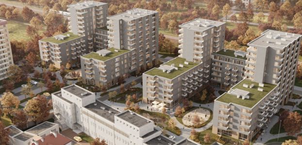 W Warszawie powstanie nowe, duże osiedle mieszkań miejskich [WIZUALIZACJE]