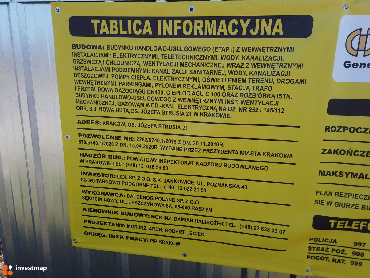 Zdjęcie Lidl, ul. Okulickiego fot. Damian Daraż 