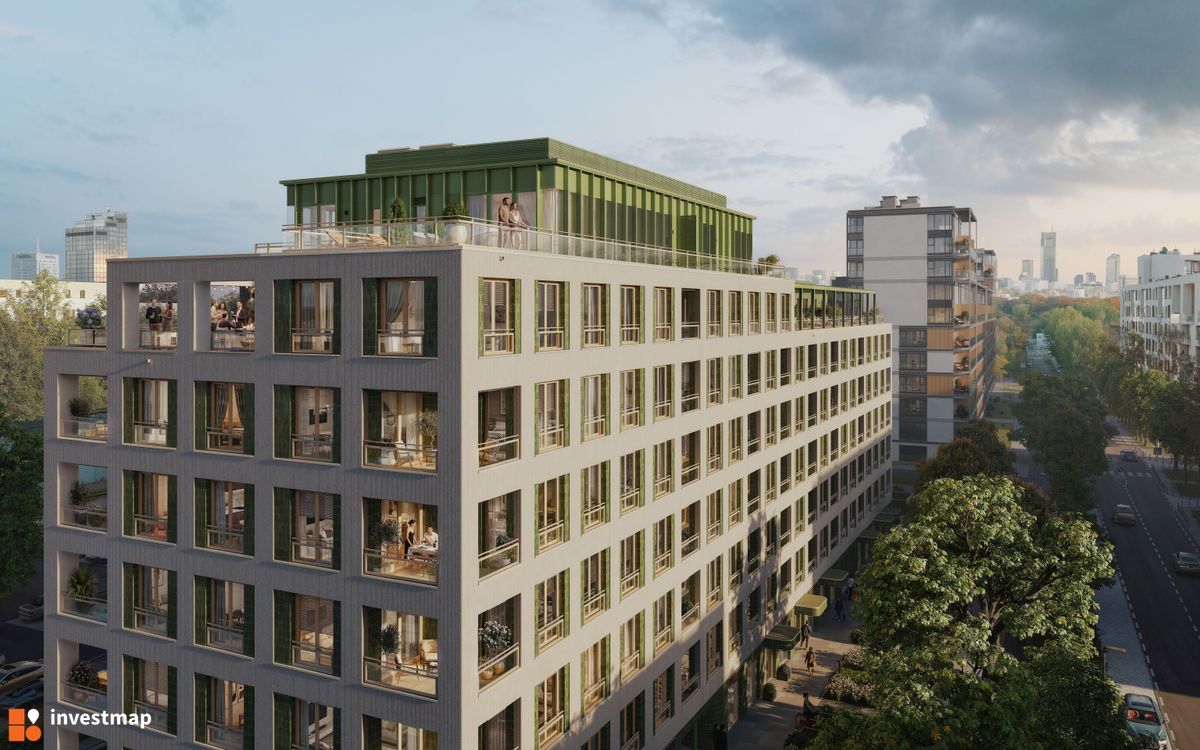 Wizualizacja Verdea Żoliborz dodał Wojciech Jenda