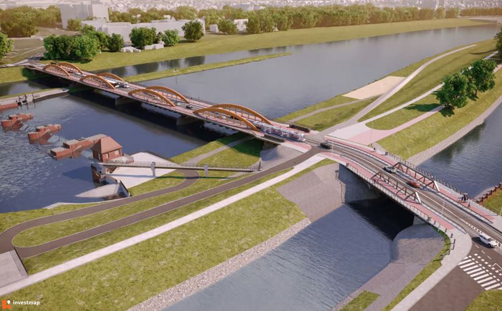 Mosty Trzebnickie we Wrocławiu idą do remontu. Po decyzji Dolnośląskiego Konserwatora Zabytków nie będzie jednak ścieżek rowerowych ani szerszych chodników 