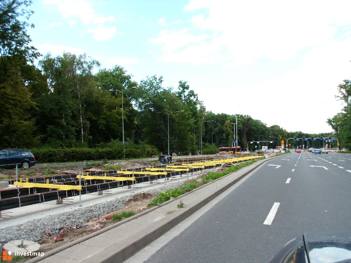 Zdjęcie [Wrocław] Linia tramwajowa na Kozanów fot. Jan Augustynowski