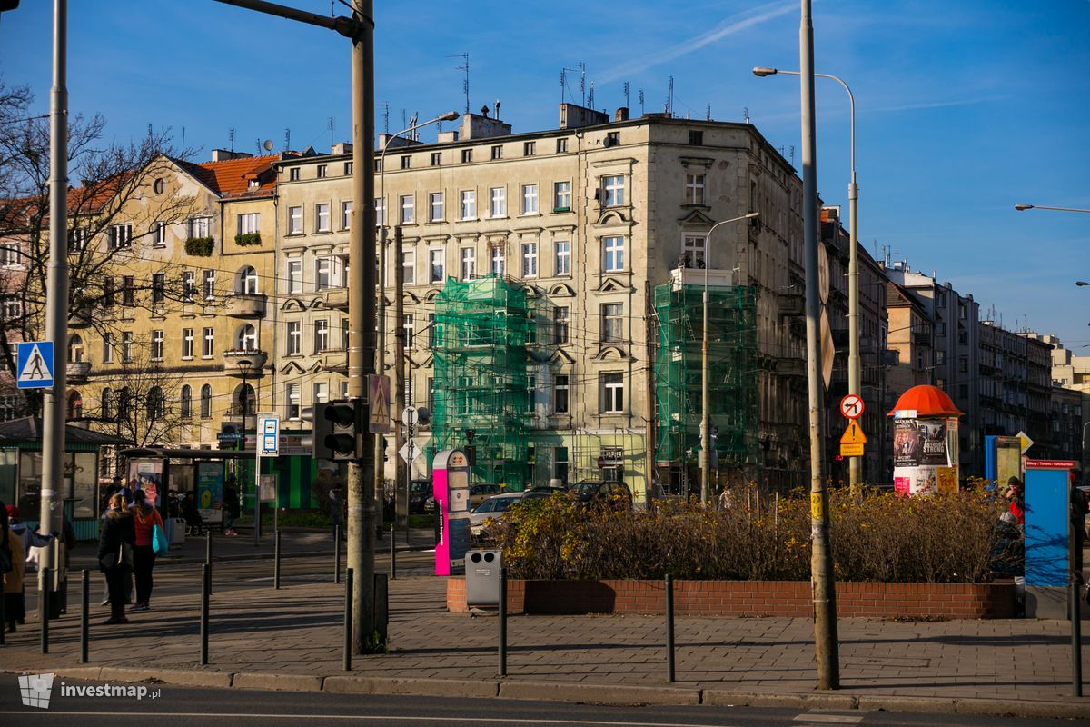 Zdjęcie [Wrocław] Remont kamienicy przy ul. Nowowiejskiej 47 