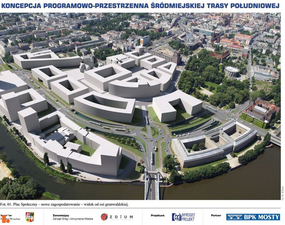 Wizualizacja [Wrocław] Śródmiejska Trasa Południowa dodał Jan Augustynowski