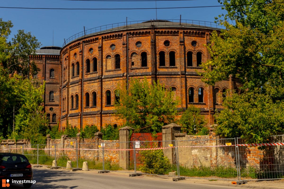 Zdjęcie [Warszawa] Dawne Zbiorniki Gazu na Woli fot. Jakub Zazula 