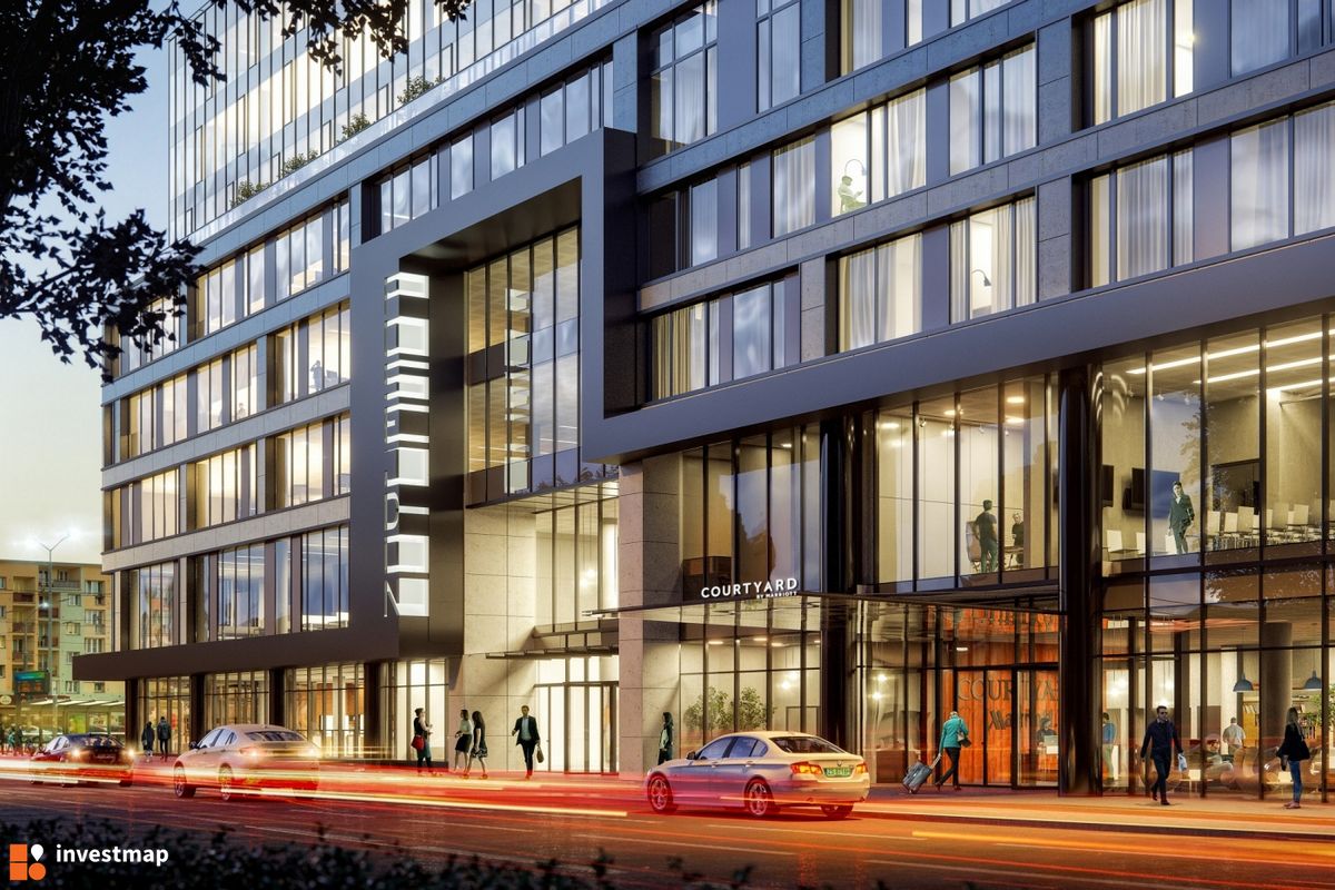 Wizualizacja Kompleks biurowo-konferencyjno-hotelowy "Posejdon" dodał Jan Hawełko 