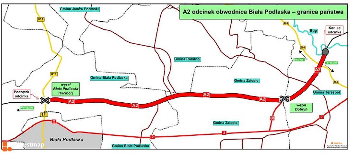 Wizualizacja A2 Dobryń – granica państwa dodał Wojciech Jenda