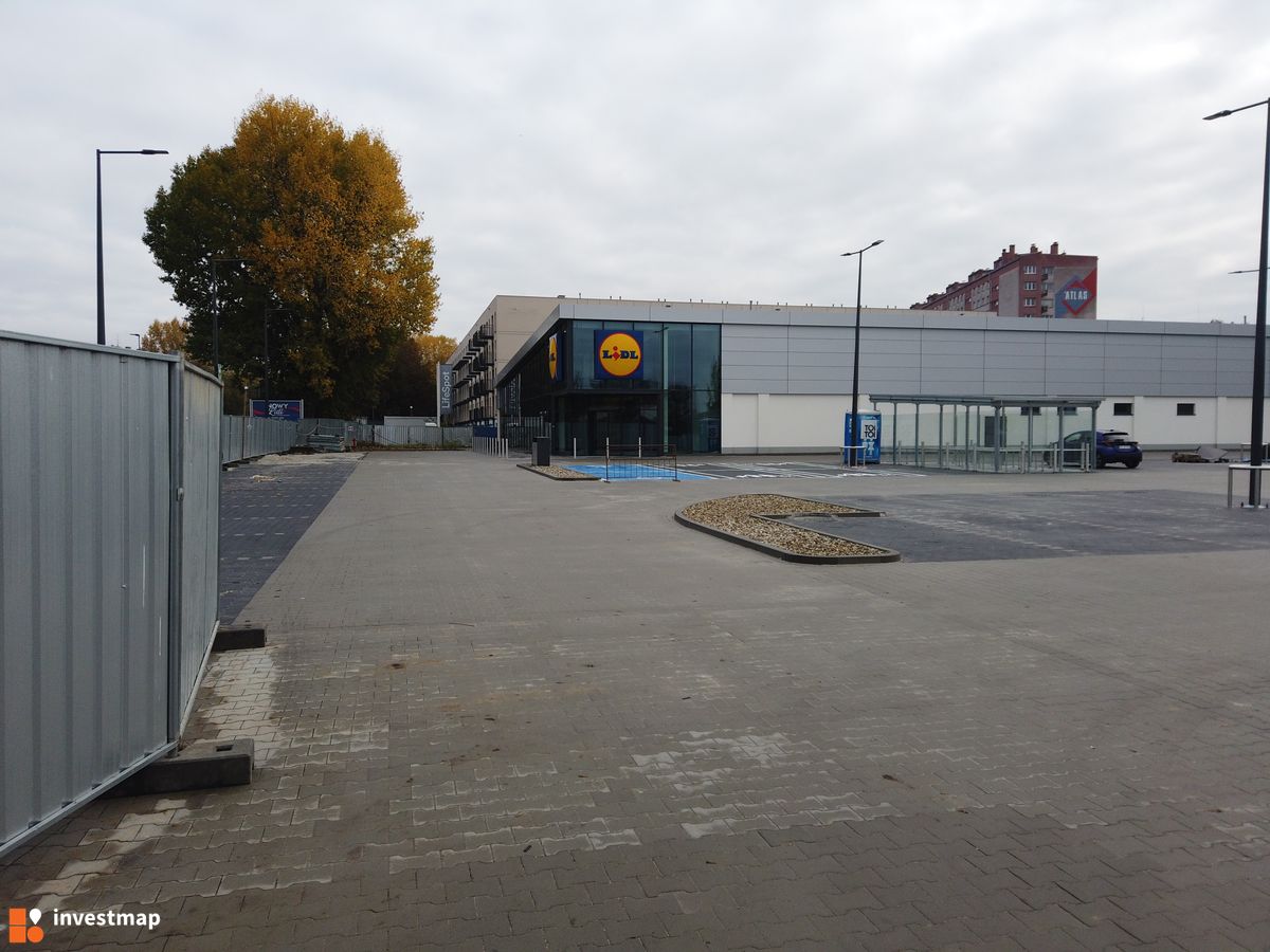 Zdjęcie Lidl, ul. Okulickiego fot. Damian Daraż 