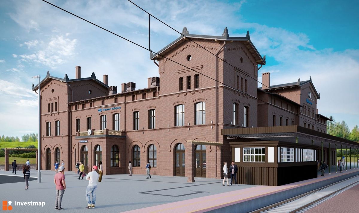 Wizualizacja Remont dworca kolejowego w Oleśnicy dodał Orzech 