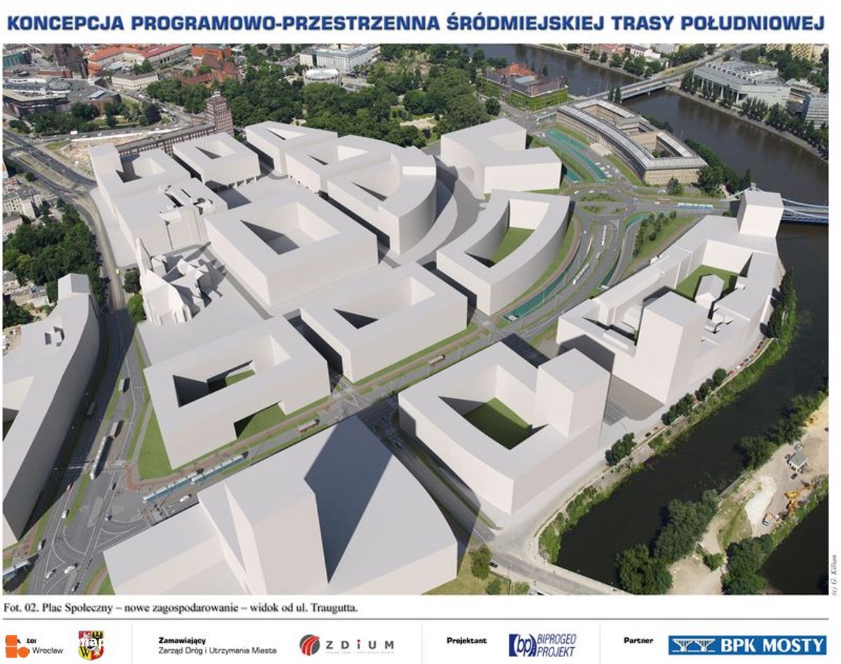 Wizualizacja [Wrocław] Śródmiejska Trasa Południowa dodał Jan Augustynowski